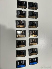 SD pamätové karty Lexar 633x 32 GB