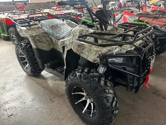poľovnícka pracovná 4x4 elektro štvorkolka