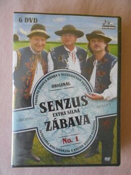 kolekcia 6 DVD Senzus - extra silná zábava