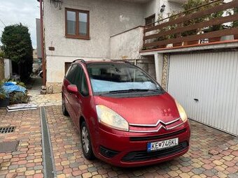 Citroen C4 grand picasso 2.0 i 16 V 103 KW, 7 miest, LPG