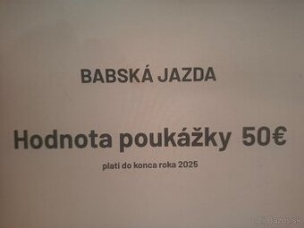 Poukážka- FB Clinic Nitra