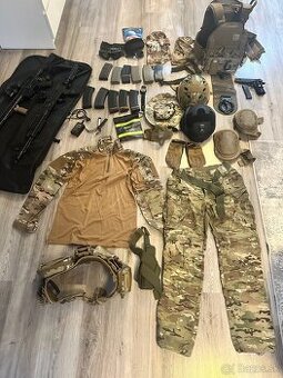 Predám kompletnú airsoft výbavu – TOP stav