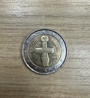 2 eurová minca Cyprus