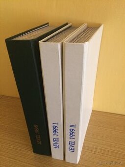 LEVEL časopisy - 1998, 1999 - kompletné, zviazané