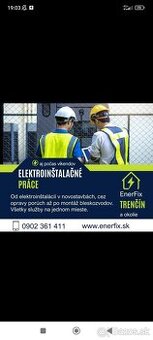 EnerFix s.r.o. hlada elektrikára/pomocnika