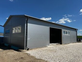 OCEĽOVÁ KONŠTRUKCIA HALY / MONTOVANÁ HALA 12x24x6m