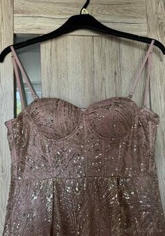 Saty na stužkovú, spoločenské ṣ̌aty - 1