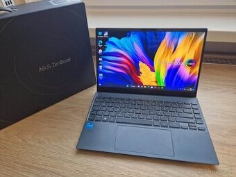 Asus Zenbook 13 OLED i3 1115g4 8GB/512GB,W11,top stav,brasna