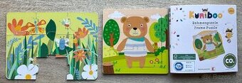 Drevené puzzle Kuniboo macko za 2eur