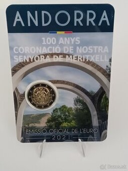 Andorra 2021 Meritxell , 2€ euro