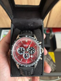 hodinky Sekonda maroon red
