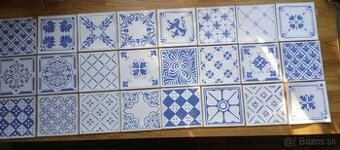 Samolepiace "obklady" - Vidiecke modré