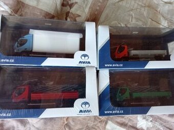 Zberateľské modely nákladných áut N2,N3.