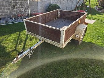 Prívesný vozík do 750 kg – s ŠPZ – 100€