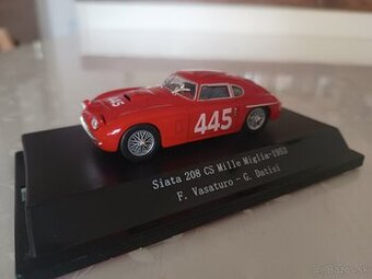 1:43 Siata 208 CS Mille Miglia 1953