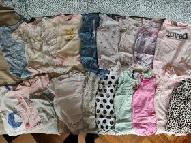 Dievčenské letné oblečenie veľ 68-74