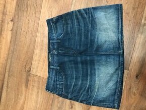 NOVÁ REPLAY originál jeansova sukna veľkosť 28