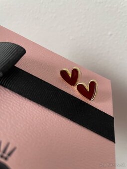 Náušnice simple hearts
