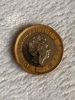 Minca Elizabeth II. One pound 2017 ===CENU NAVRHNITE===
