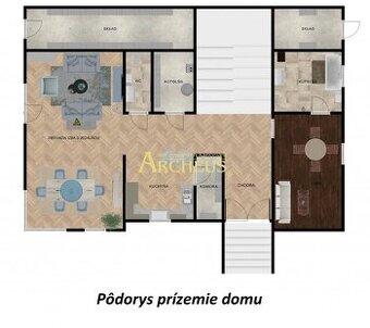 NA PREDAJ NADŠTANDARDNÝ 7- IZBOVÝ DOM, UDAVSKÉ