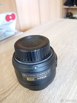Nikkor 35 mm AF-S -DX  f / 1,8 G - PREDÁM