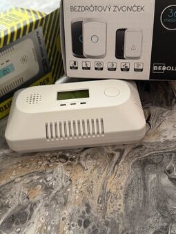 Bezdrotovy zvoncek + detektor  CO -17€