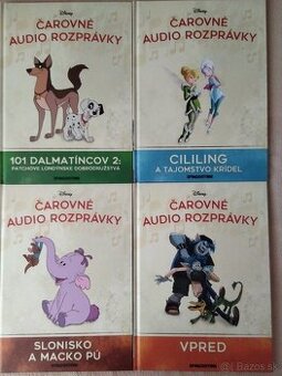 Deagostini Disney čarovné audio rozprávky (LEN KNIHY)