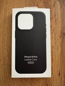 Apple lether case magsafe original iphone 15 pro