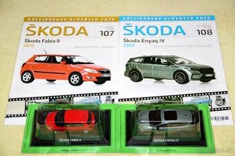 Škoda Kaleidoskop slávnych vozidiel DeAgostini 1:43