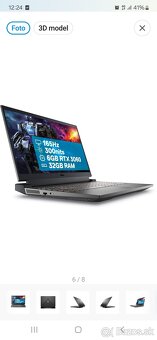Herný notebook Dell G15 GAMING (5520)