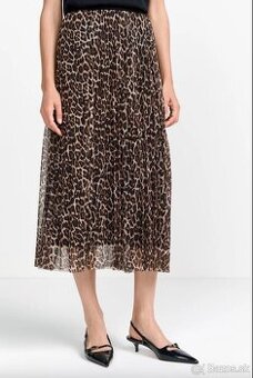Sukňa leopardí vzor Rich & Royal