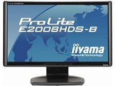 iiyama E2008HDS, 20" monitor - sirokouhly