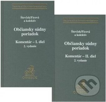 Občiansky súdny poriadok Komentár - I. diel + II. diel (2. v