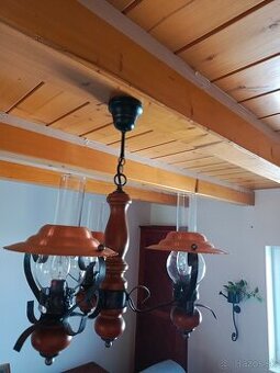 Trojramenný luster nostalgia