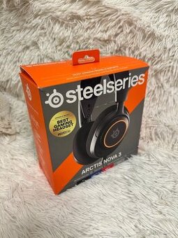 SteelSeries Arctis Nova 3- herné / hráčske slúchadlá