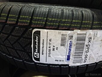 Matador MP93 Nordicca 215/55 R17 98V
Zimne
- 1