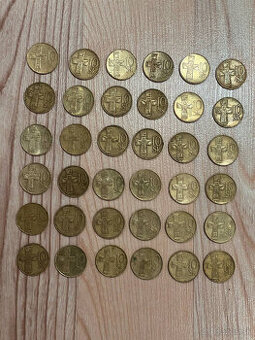 Slovenské koruny/mince - 10SK (1993-2008 )