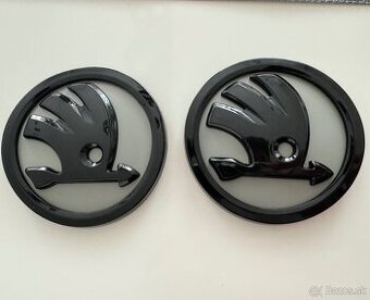 Znak škoda steel grey