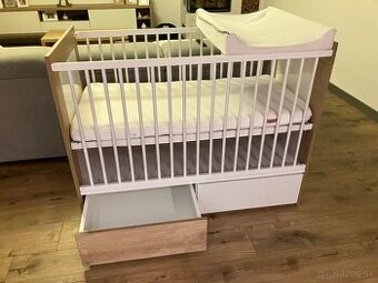 Detská postielka+komoda