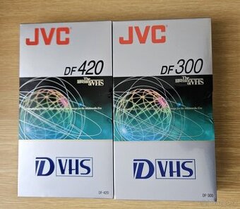 Japonské Videokazety JVC formátu D-VHS High-End