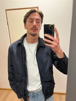 Čierna pánska bunda Zara veľkosť S