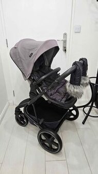 Kočík easywalker harvey 2 šedý, nové kolieska a madlo