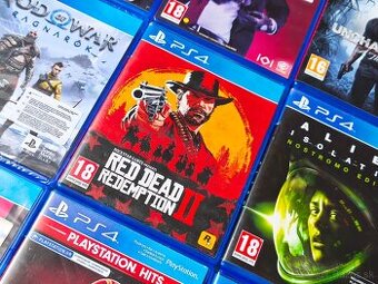🔥Playstation 4 hry - PS4 Hry 🔥 - DVD disky Pro 4K s obalmi