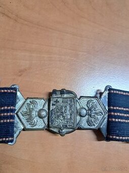 Prvorepublikový hasičský opasok