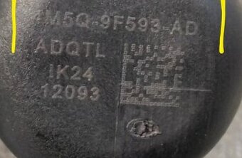 TRYSKY FORD 1.8 TDCI 4M5Q-9F593-AD 4M5Q9F593AD MOTOR FORD 2.