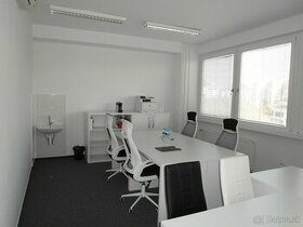 Kancelársky nábytok, komplet stoly, stoličky, skriňa, z. box - 1