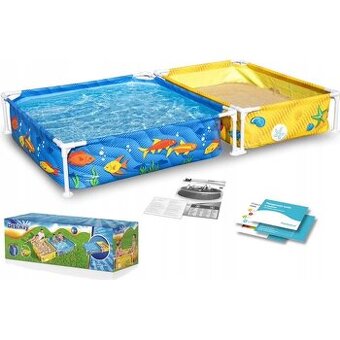Bazen s pieskoviskom BESTWAY 213 x 122 x 30,5 cm