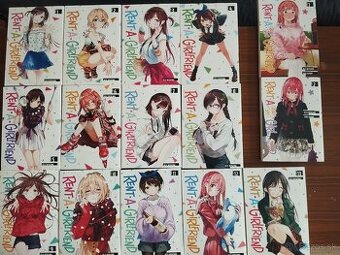 Manga "Rent a Girlfriend 1-13" + spin off 1-2