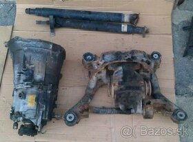 bmw e36 prevodovka, diferencial, kardan