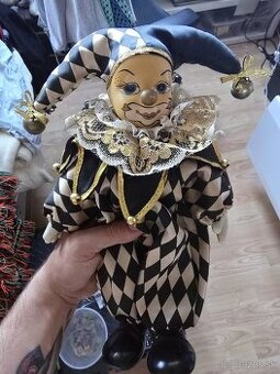 Stary porcelánový šašo - 1
